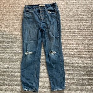 Maurice’s front button high rise jeans
